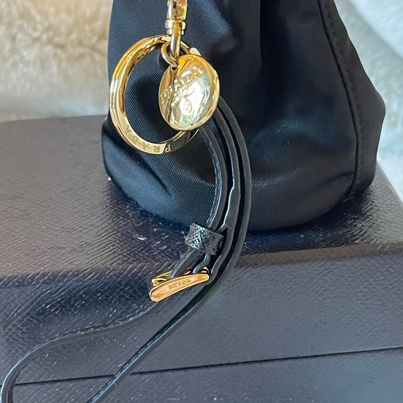 Mini Prada Icon re-nylon bag charm - Picture 5 of 12